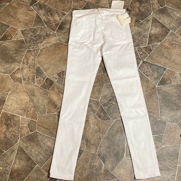 NWT Rag & Bone Skinny Jean Sz 28 in White - Picture 12 of 16